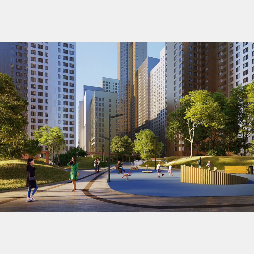 2-к. квартира, 46,6 м², 2/44 эт.