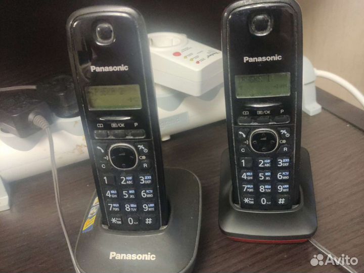 Стационарный телефон Panasonic б/у
