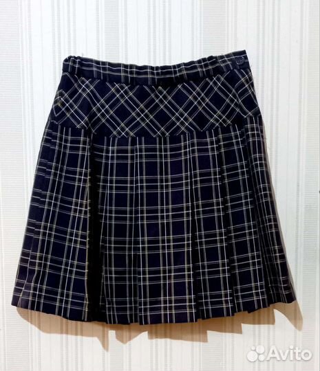 Школьная форма для девочки синяя 140 146