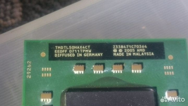 Процессоры AMD Turion TL-50