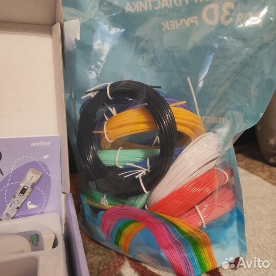 3D ручка с трафаретами новая