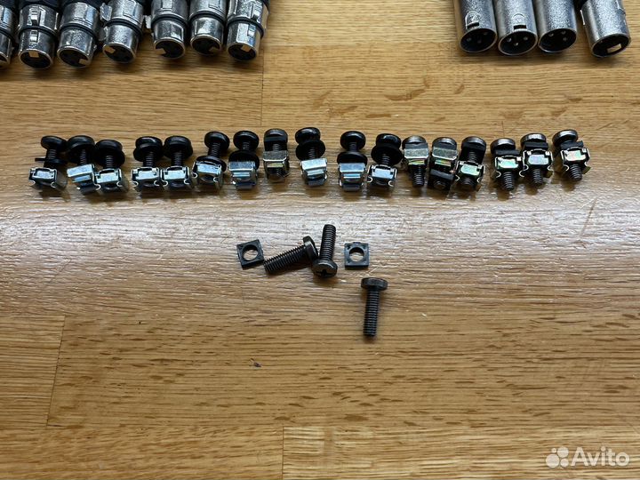 Разъмы XLR+ крепления