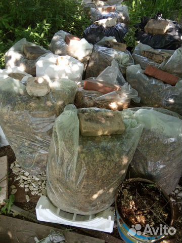 Конский навоз в мешках 50кг