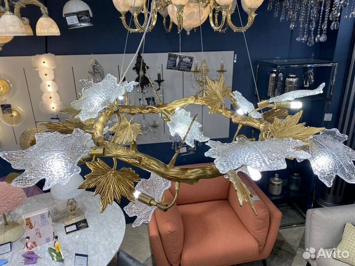 Люстра ручной работы