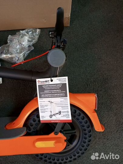 Электросамокат iconbit KickScooter City Pro новый