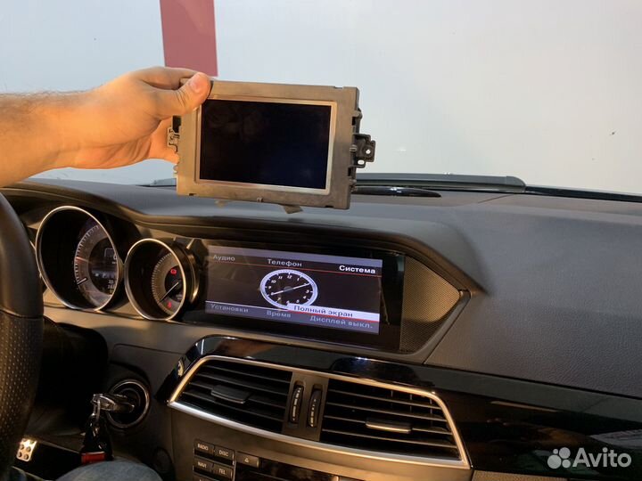 Магнитола Android Mercedes C W204 qled экран Новая