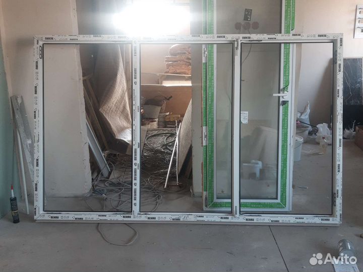 Окно на лоджию в панель дск