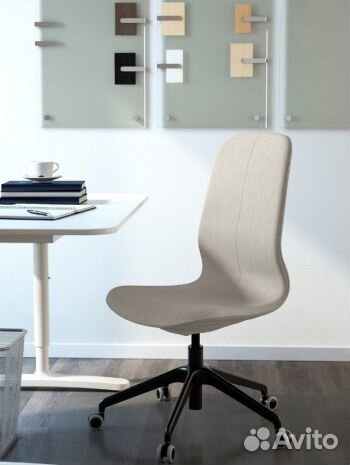 Рабочий стул бежевый лонгфьелль IKEA Оригинал