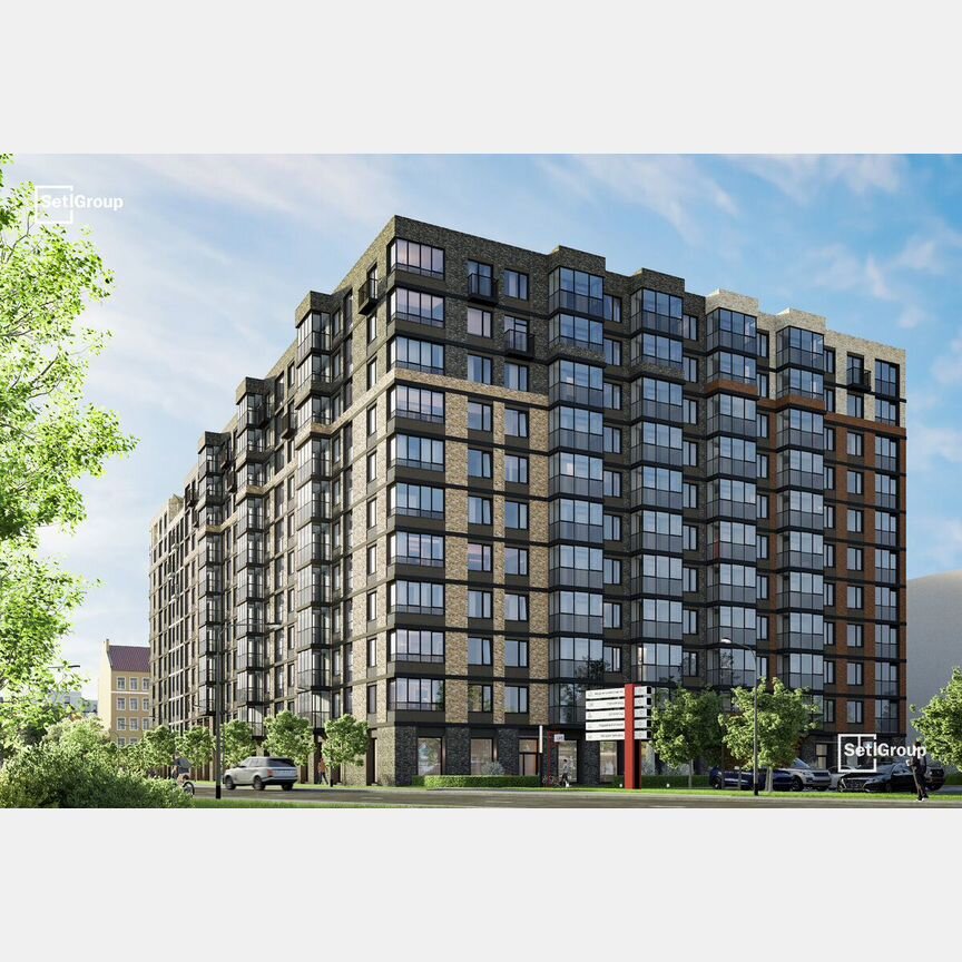 Квартира-студия, 24,8 м², 7/11 эт.