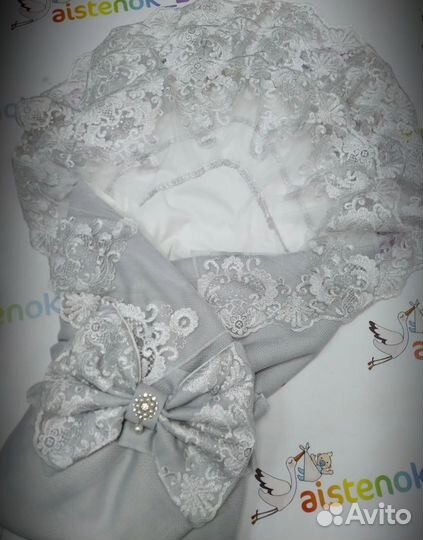 Конверт летний на выписку льняной