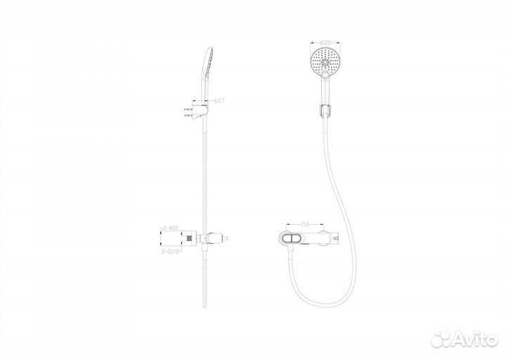 Wonzon & Woghand WW-A30902-BG Смеситель