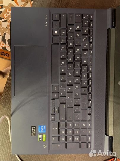 Игровой ноутбук hp victus 16-d0007