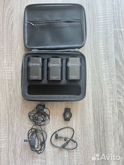 Комплект петличных микрофонов boya BY-WM4 PRO