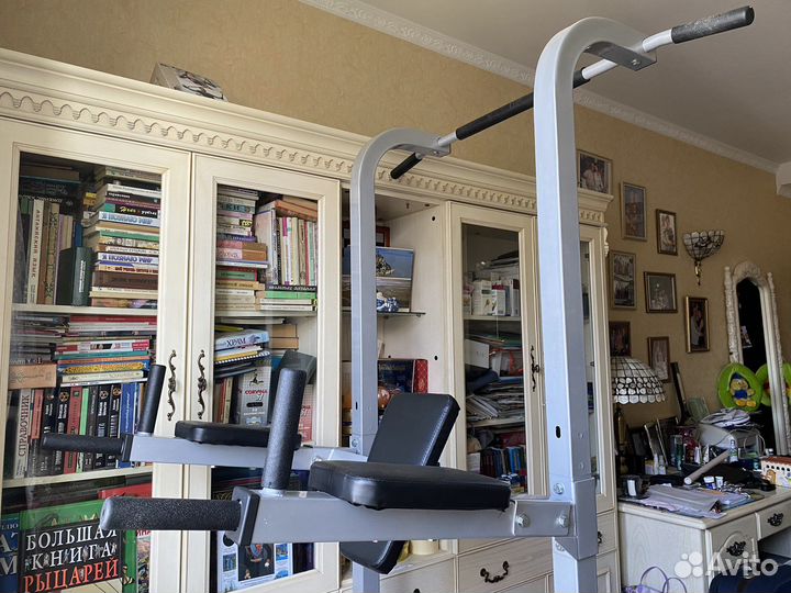 Напольный тренажер турник + брусья + пресс