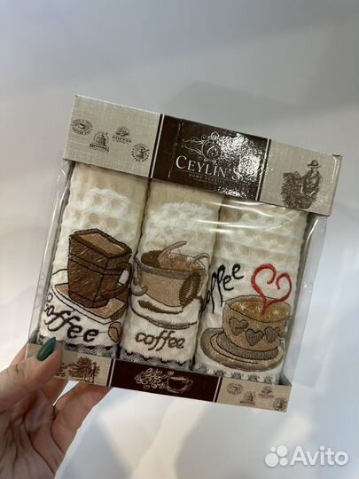 Набор кухонных полотенец (3 штуки)