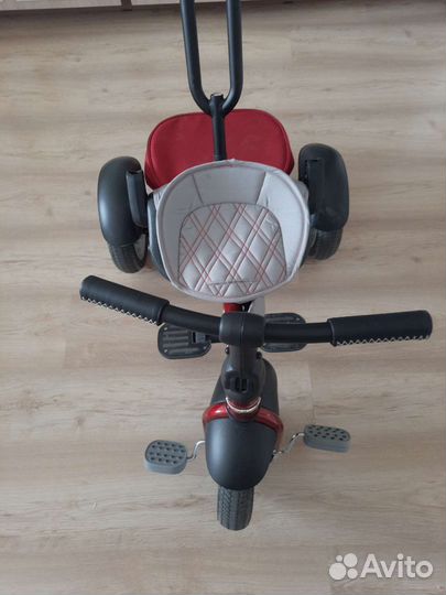 Коляска прогулочная - велосипед с ручкой