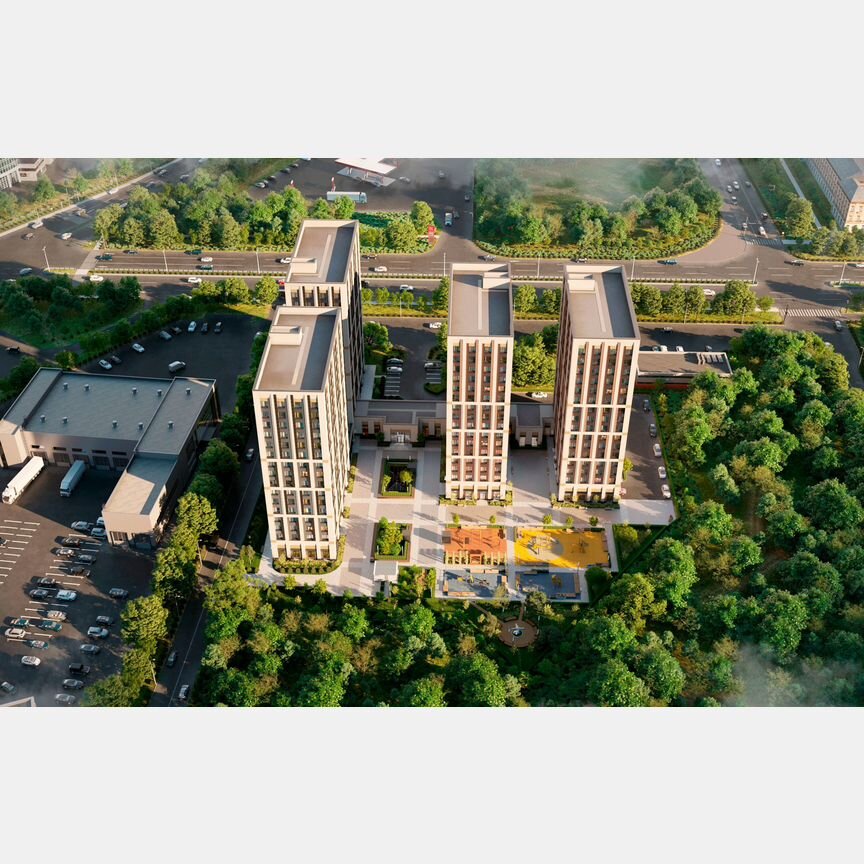 1-к. апартаменты, 31,4 м², 13/16 эт.