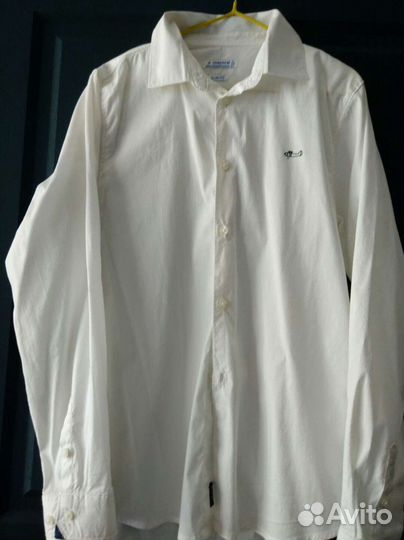 Рубашка для мальчика 2-3 класс, рост 134 см