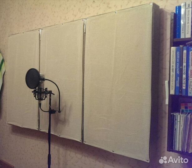 Акустическая панель, экран, будка для звукозаписи
