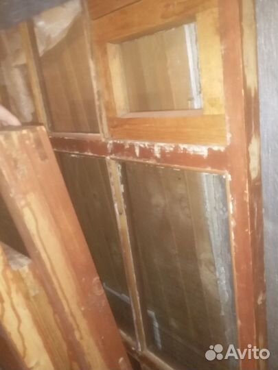 Деревянные оконные рамы бу