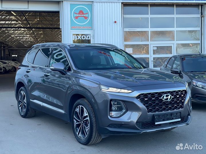 Hyundai Santa Fe 2.0 AT, 2018, 61 046 км