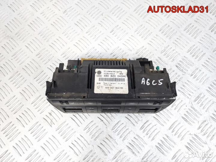 Блок управления климата Audi A6 C5 4B0820043AK