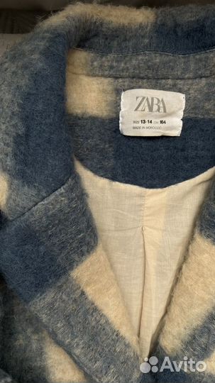 Пальто для девочки zara