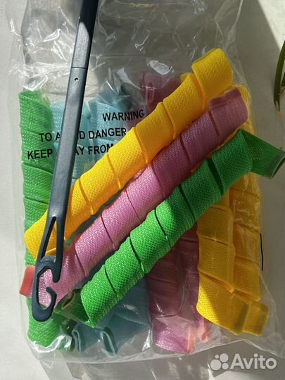 Бигуди спираль