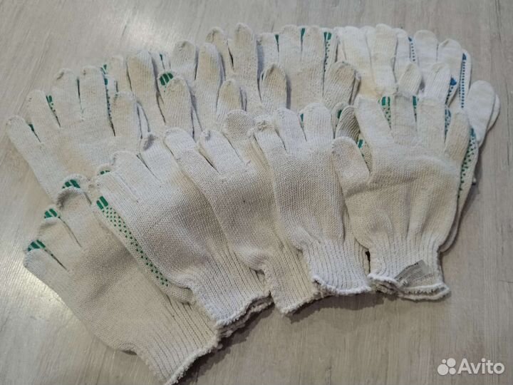 Перчатки рабочие с пвх напылением 7 класс