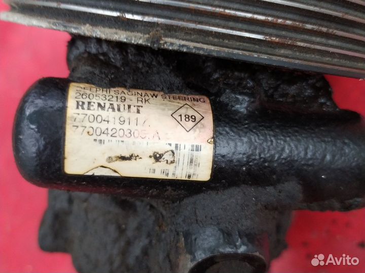 Насос Гура Renault symbol 1