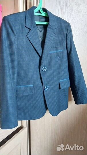 Пиджак для мальчика 116-122