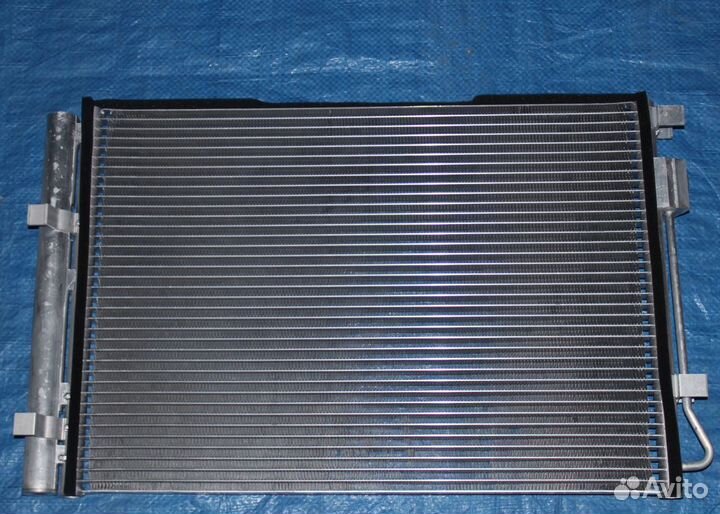 Радиатор кондиционера Hyundai Solaris