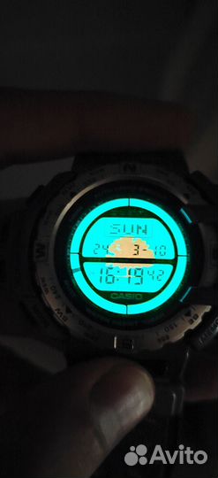 Часы Casio pro trek prt 40