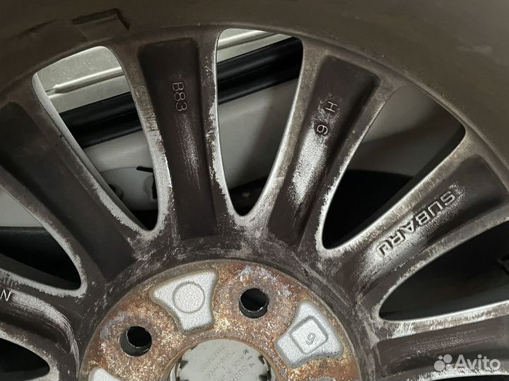 Литые диски r16 Subaru impreza GH