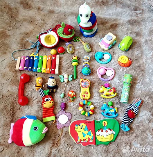 Погремушки,Развивающие,Мягкие игрушки