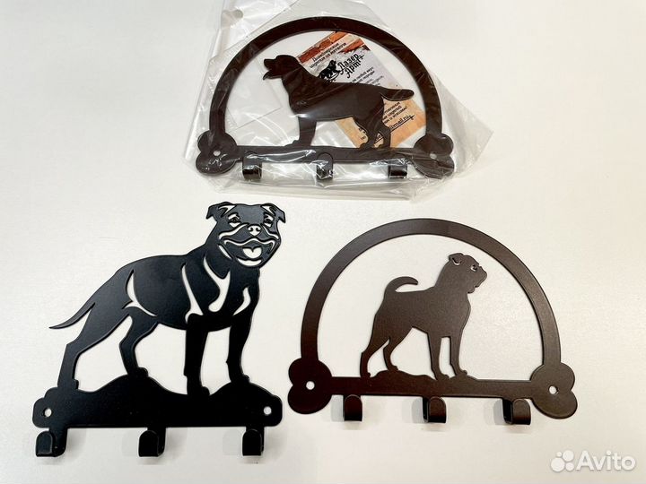 Ключницы и вешалки настенные с породами собак