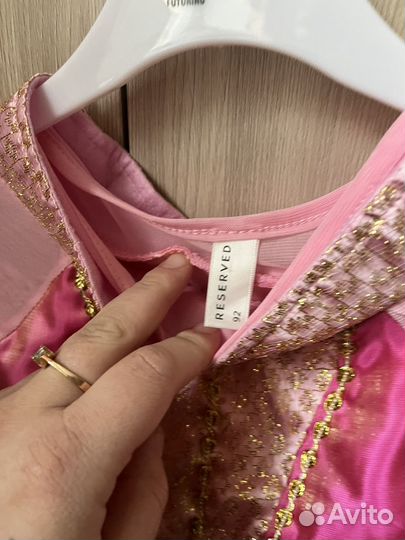 Платье принцессы на утренник 92 размер