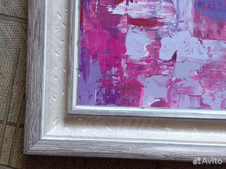 Картина акрил на картоне