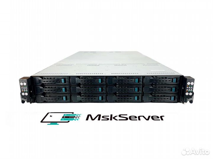 Сервер asus RS720Q-E8-RS12 8xCPU 4* 2x E5-2696v4 6