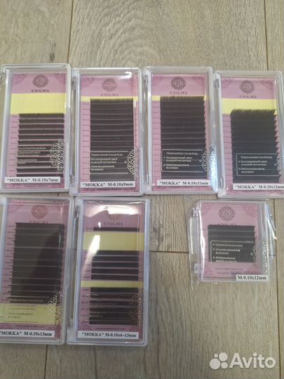 Ресницы М 0,1 mokka