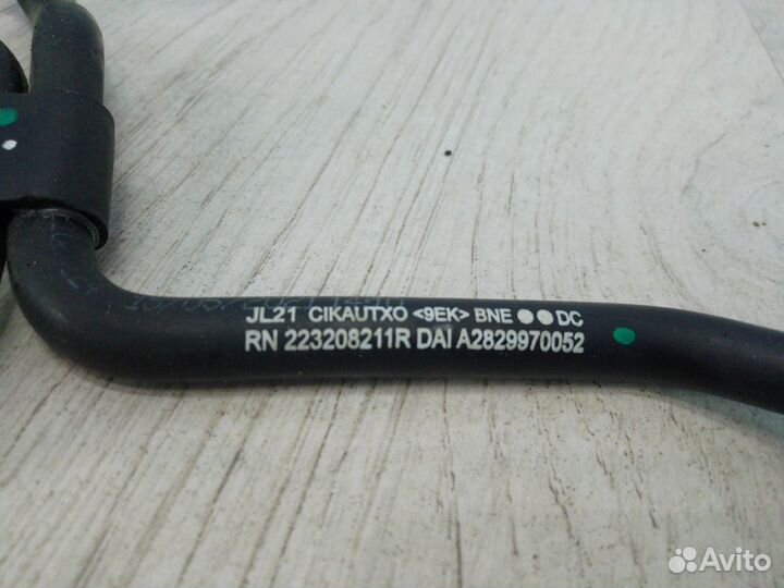 Трубка вакуумника вакуумного усилителя Renault dus