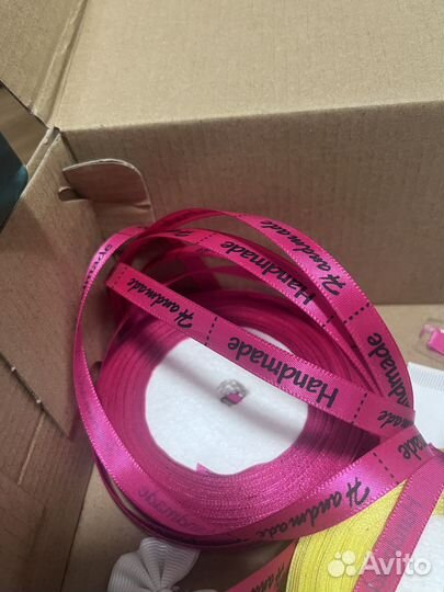 Лента бирки handmade