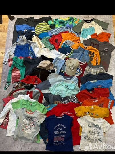 Вещи пакетом на мальчика 98 104