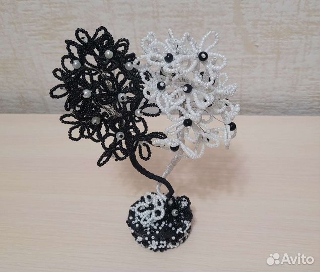 Сувенир из бисера Инь и Янь