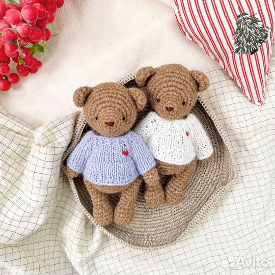 Мишка тедди ручная работа