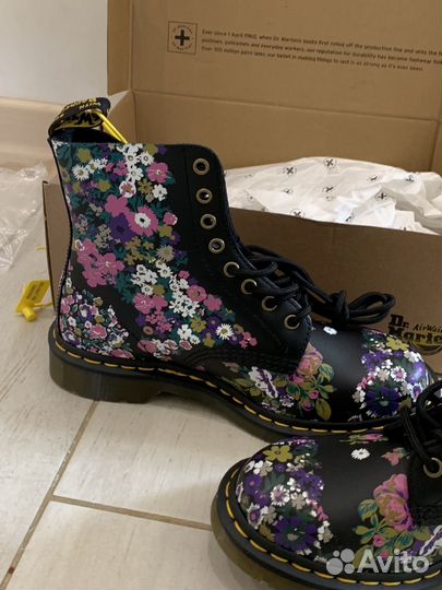 Ботинки Dr. Martens 1460 Pascal Vintage Floral