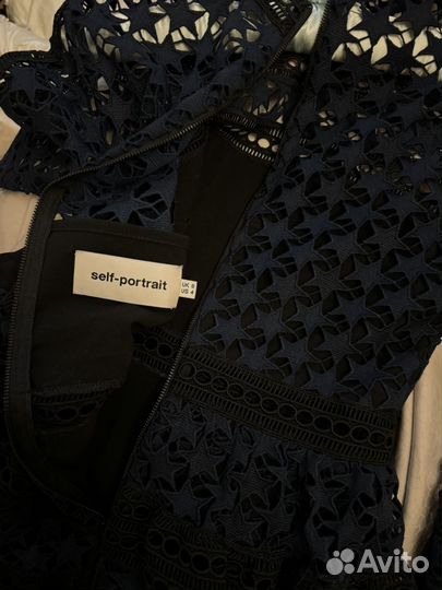 Платье self portrait