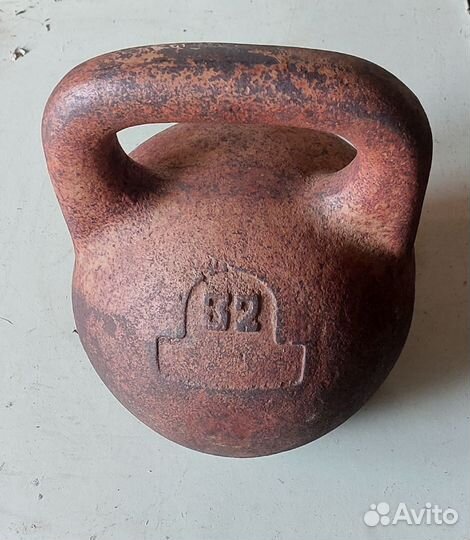 Гантели 2 кг Гиря чугунная 32 кг СССР клз