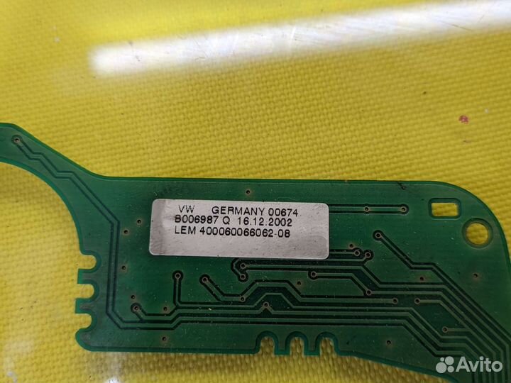 Плата селектора АКПП Touareg