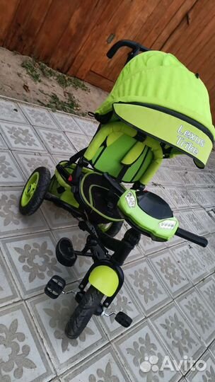 Велосипед коляска с ручкой